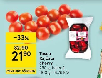 Rajčata cherry Tesco