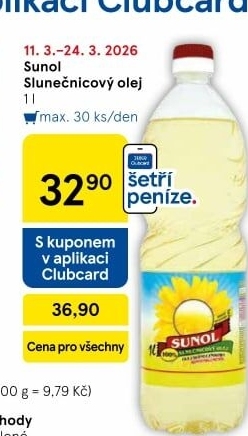 Slunečnicový olej Sunol