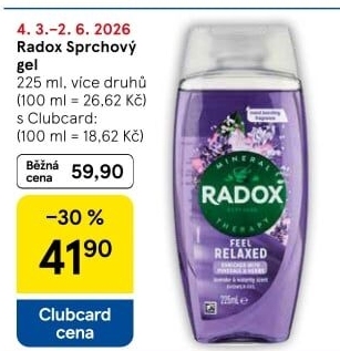 Sprchový gel Radox