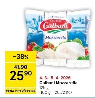 Sýr Mozzarella Galbani