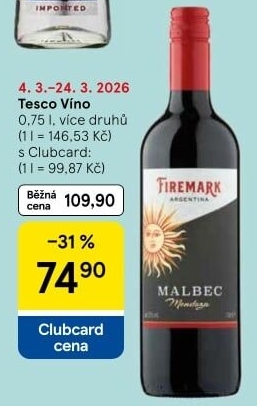 Vína Tesco