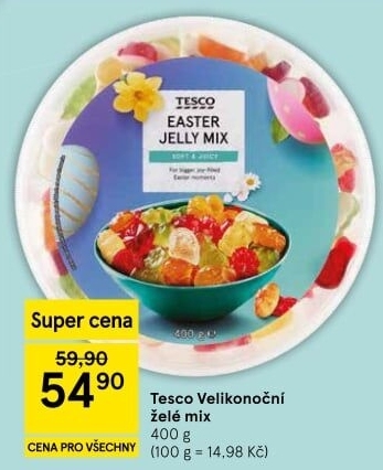 Želé bonbony Tesco