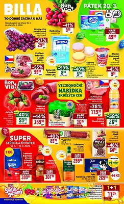 akční leták BILLA 18.3.2026-24.3.2026