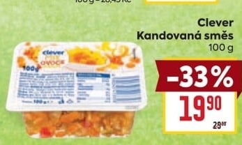 Kandované ovoce Clever