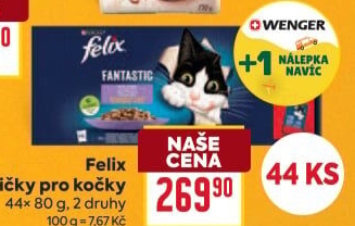 Kapsičky pro kočky Felix Purina