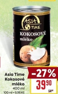 Kokosové mléko Asia Time