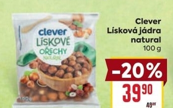 Lískové ořechy Clever