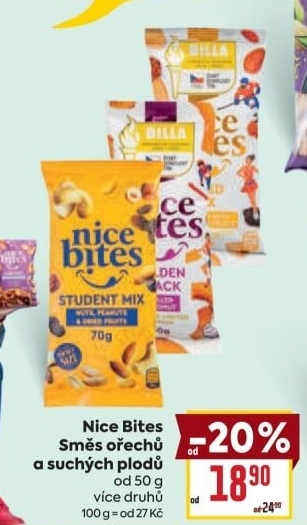 Mix ořechů a ovoce Nice Bites