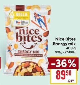 Oříšky Energy mix Nice Bites