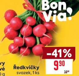 Ředkvičky svazek Billa Bonvia