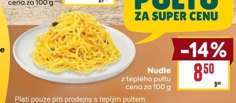 Restované nudle