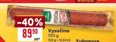 Salám Vysočina Krahulík