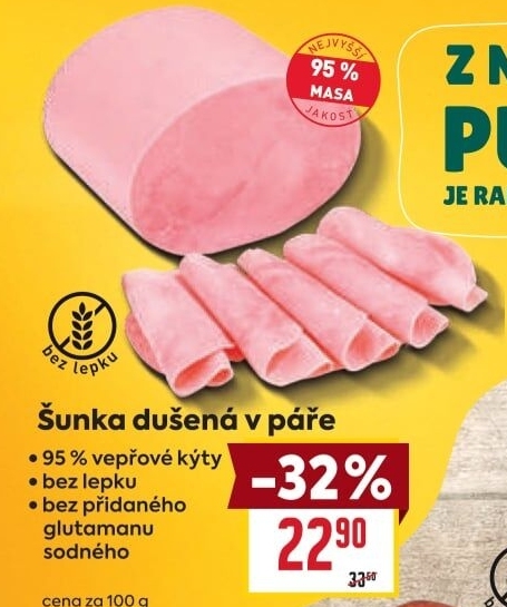 Šunka dušená nejvyšší jakosti