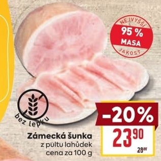 Šunka Zámecká nejvyšší jakosti