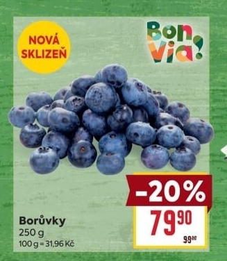 Borůvky Billa Bonvia