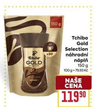 Instantní káva Tchibo Gold Selection