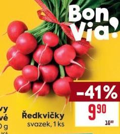 Ředkvičky svazek Billa Bonvia