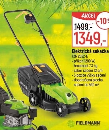 Elektrická sekačka Fieldmann FZR 2022-E