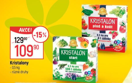 Hnojivo pro plod a květ Kristalon
