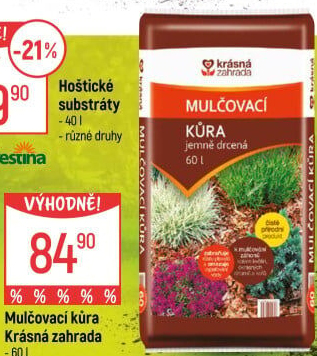 Mulčovací kůra Krásná zahrada