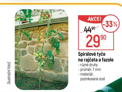 Tyč na zeleninu