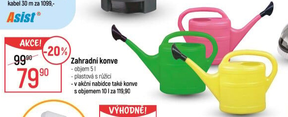 Zahradní konev