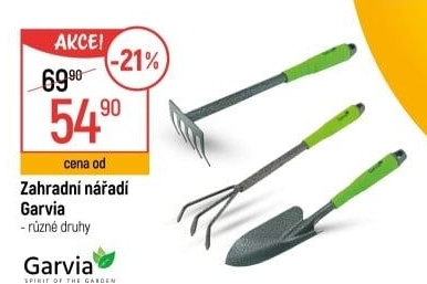 Zahradní nářadí Garvia