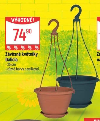 Závěsný květináč