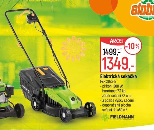 Elektrická sekačka Fieldmann FZR 2022-E