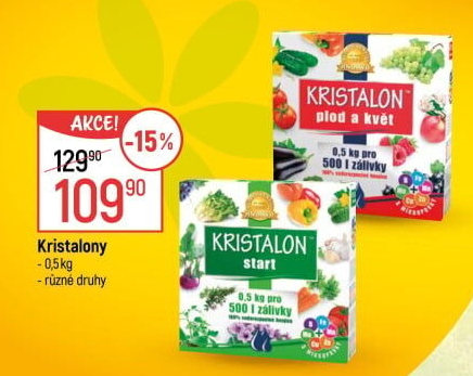 Hnojivo pro plod a květ Kristalon
