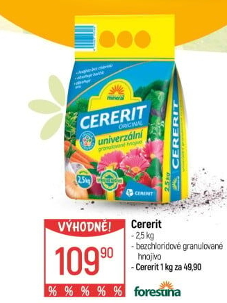 Hnojivo univerzální Original Cererit Forestina