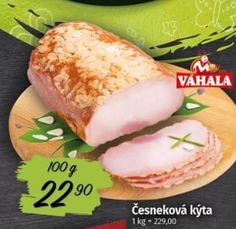 Česneková kýta Váhala