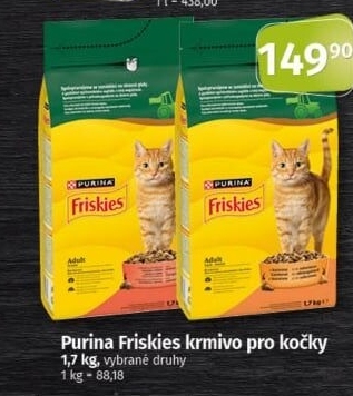 Granule pro kočky Friskies