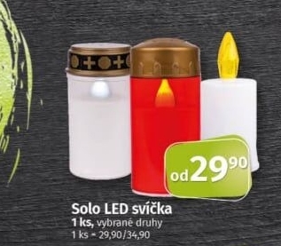 LED svíčka Solo