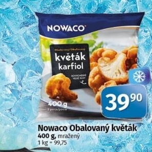 Obalovaný květák mražený Nowaco