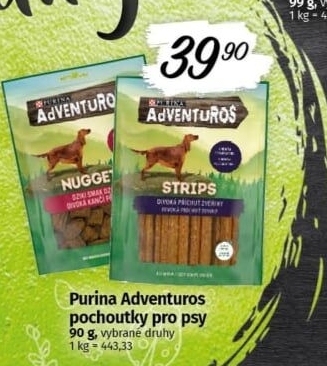 Pamlsky pro psy Adventuros Purina