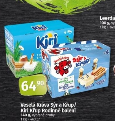 Sýr a křup Veselá kráva