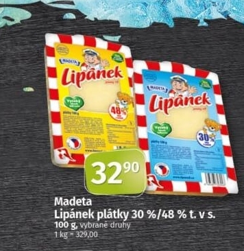 Sýry Lipánek Madeta