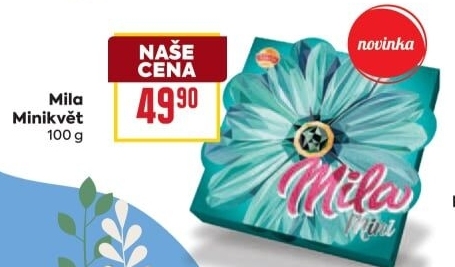 Bonboniéra květ mini oplatky Mila Sedita