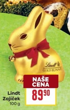 Čokoládový zajíc Lindt