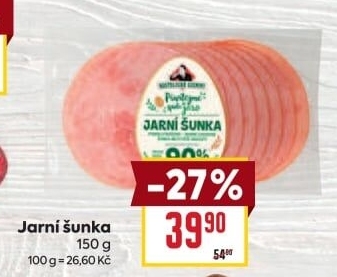 Jarní šunka Kostelecké uzeniny