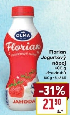 Jogurtový nápoj Florian Olma