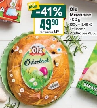 Mazanec velikonoční Ölz