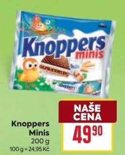 Oplatky Knoppers Minis Storck