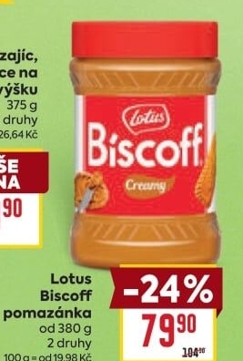 Pomazánka Biscoff Lotus