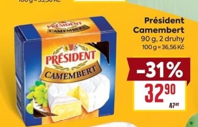 Sýr Camembert Président