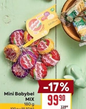 Sýr Mini Babybel Veselá kráva