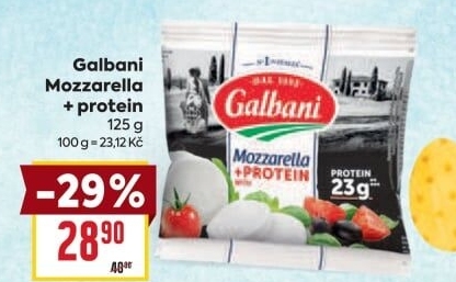 Sýr Mozzarella + Protein Galbani