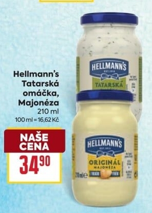 Tatarská omáčka Hellmann'