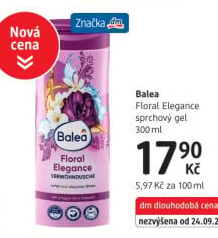 Sprchový gel Balea